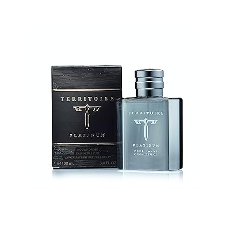 Territoire  Platinum perfume for men e100 ml 3.4 FL. OZ.