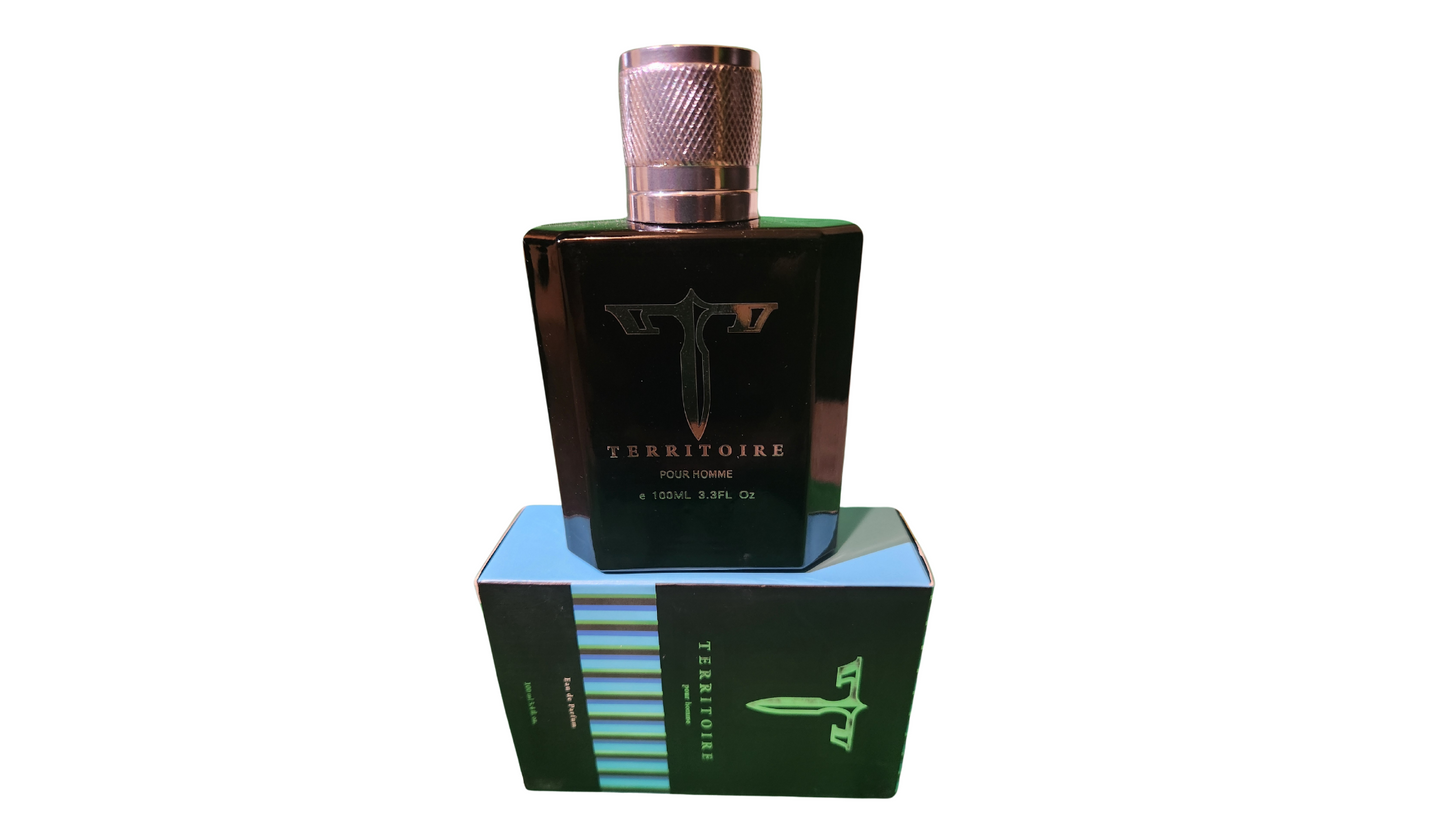 Territoire perfume for men 100 ML 3.3 FL. OZ.