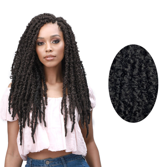 Bobbi Boss  Hair Crochet Braid Loop 3x Butterfly Locs color 4