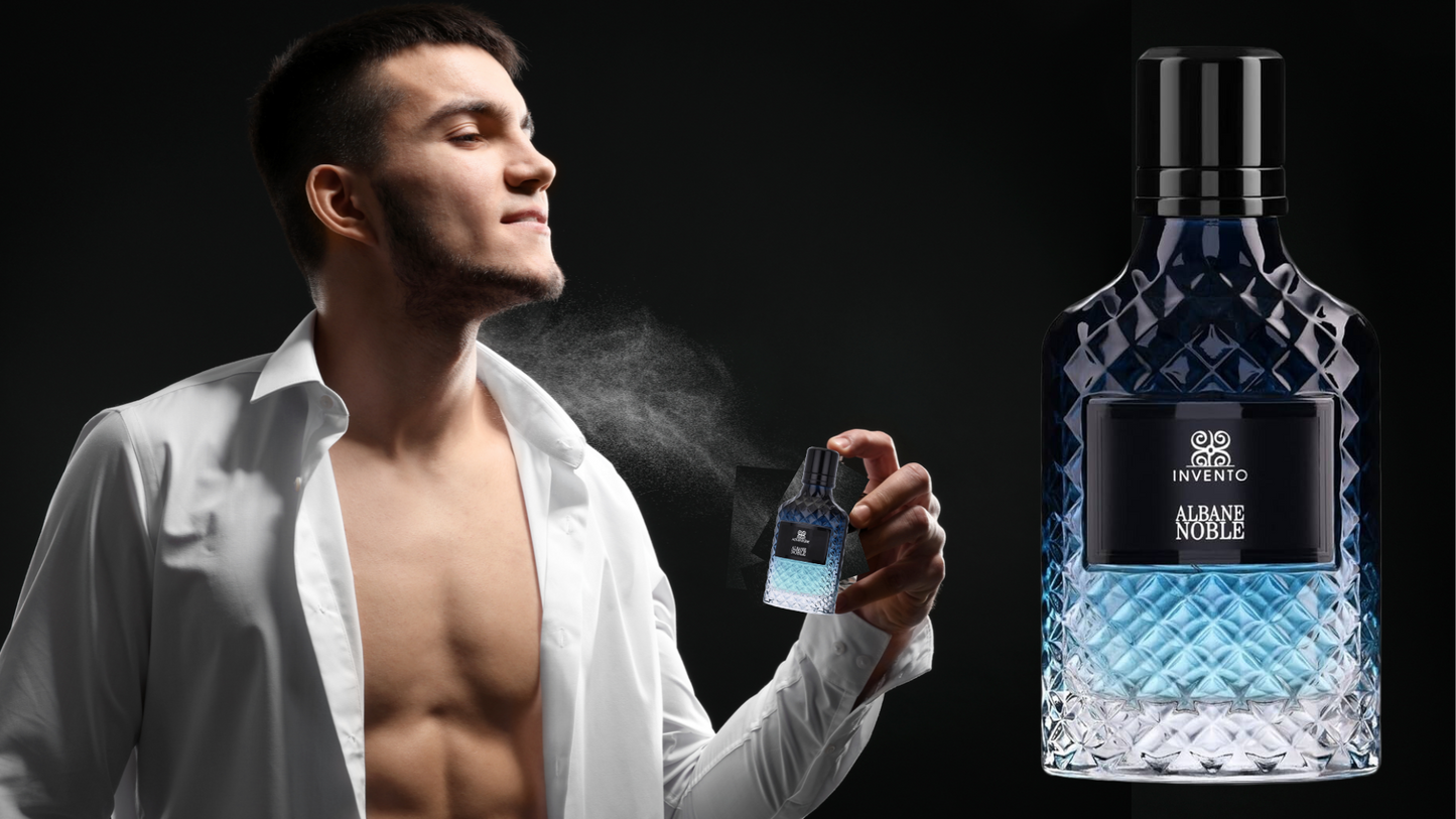 Invento Eau De Parfum Spray for Men by Albane Noble. Perfume for men (Albane Noble) smell to be loved and remembered