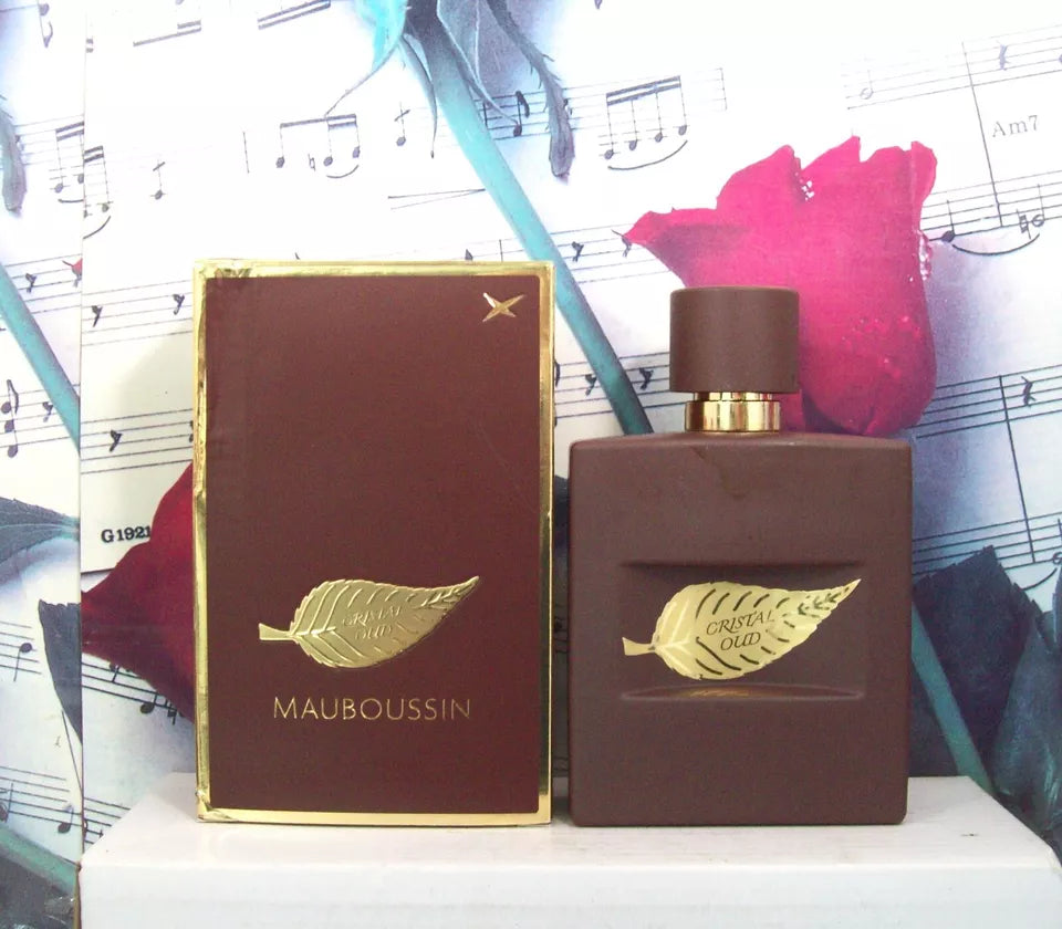 Mauboussin Cristal Oud perfume 3.3 OZ. EDP Spray for men