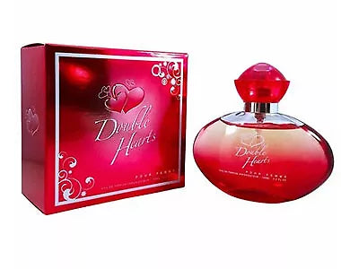 Double Hearts perfume 3.3 oz / 100 ml for female